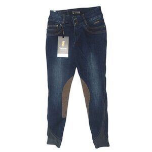 Tredstep Ireland Denim II Jeans Horse Riding Breech Pants 26 26R